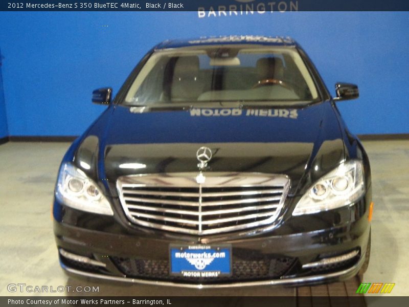 Black / Black 2012 Mercedes-Benz S 350 BlueTEC 4Matic