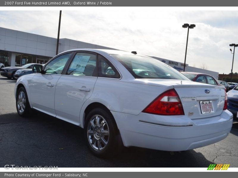 Oxford White / Pebble 2007 Ford Five Hundred Limited AWD