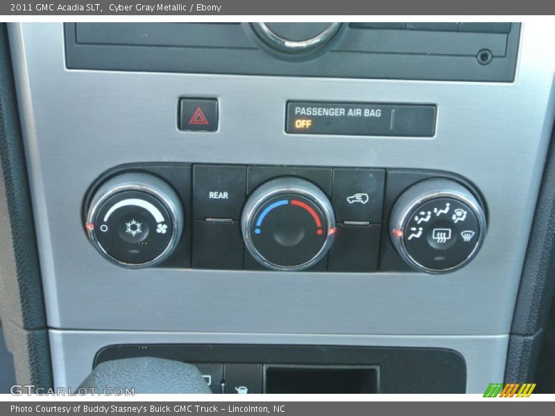 Cyber Gray Metallic / Ebony 2011 GMC Acadia SLT