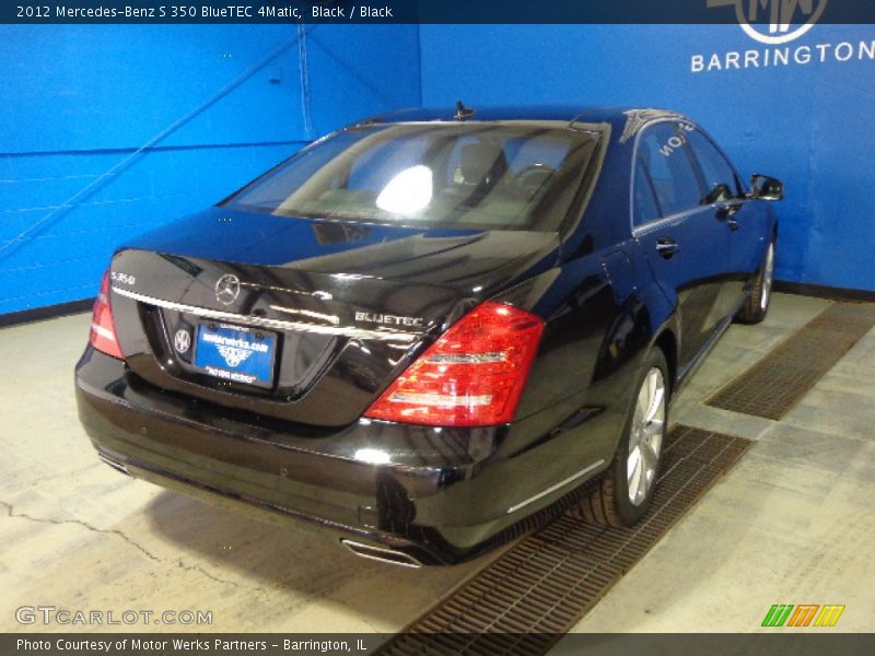 Black / Black 2012 Mercedes-Benz S 350 BlueTEC 4Matic