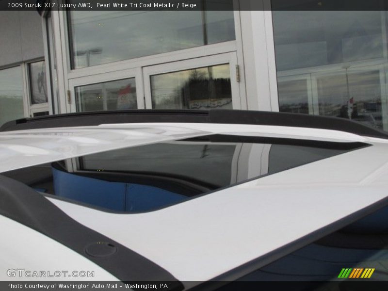 Pearl White Tri Coat Metallic / Beige 2009 Suzuki XL7 Luxury AWD