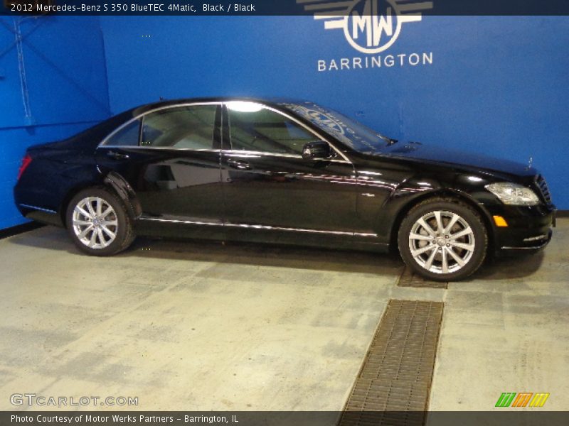 Black / Black 2012 Mercedes-Benz S 350 BlueTEC 4Matic