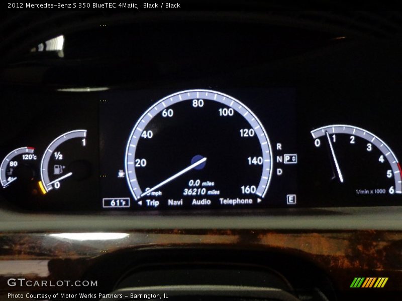 Black / Black 2012 Mercedes-Benz S 350 BlueTEC 4Matic