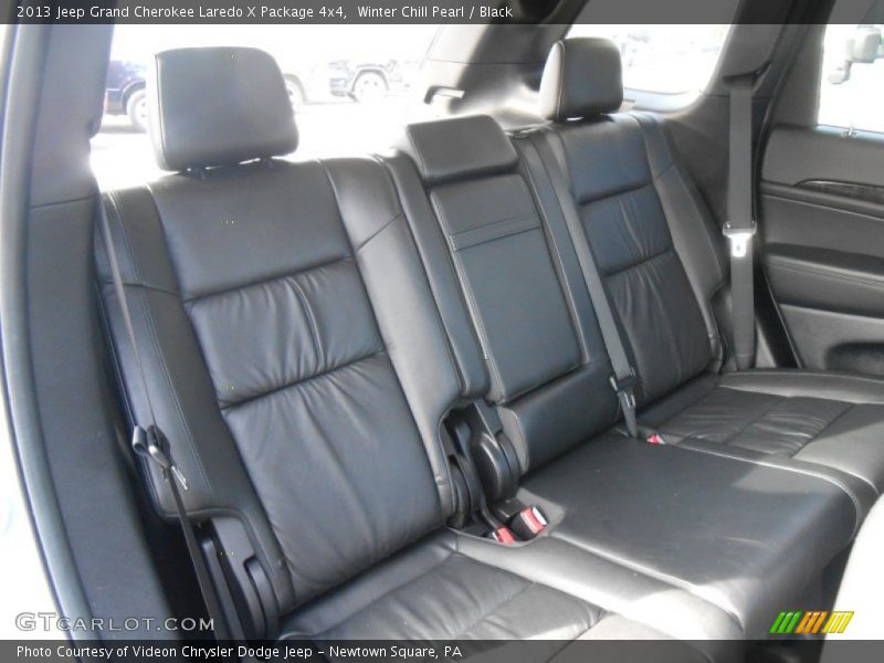 Winter Chill Pearl / Black 2013 Jeep Grand Cherokee Laredo X Package 4x4
