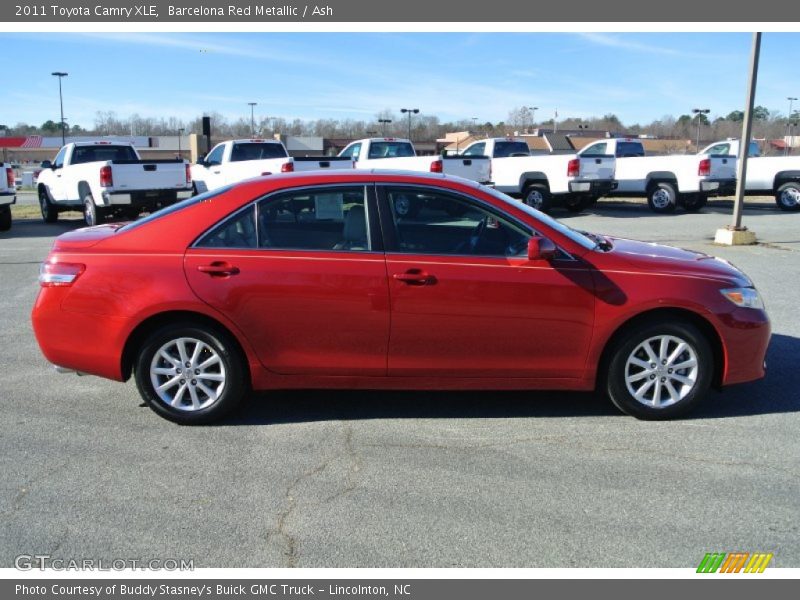 Barcelona Red Metallic / Ash 2011 Toyota Camry XLE