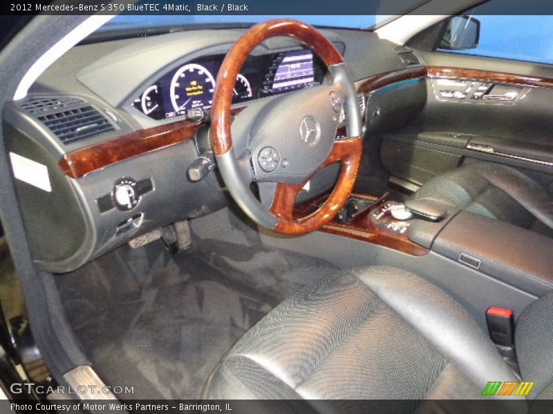 Black / Black 2012 Mercedes-Benz S 350 BlueTEC 4Matic