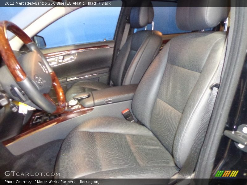 Black / Black 2012 Mercedes-Benz S 350 BlueTEC 4Matic