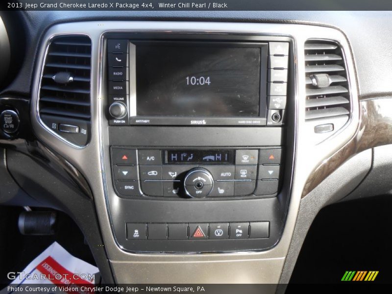 Winter Chill Pearl / Black 2013 Jeep Grand Cherokee Laredo X Package 4x4