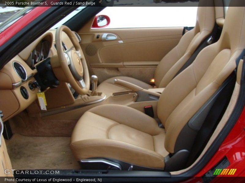  2005 Boxster S Sand Beige Interior