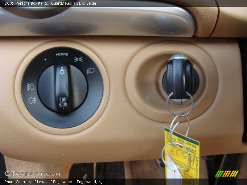 Guards Red / Sand Beige 2005 Porsche Boxster S