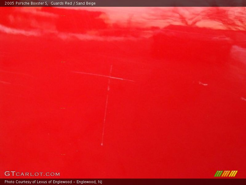 Guards Red / Sand Beige 2005 Porsche Boxster S