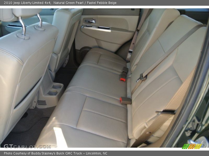 Natural Green Pearl / Pastel Pebble Beige 2010 Jeep Liberty Limited 4x4