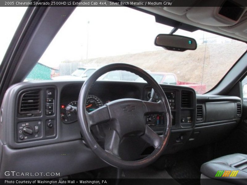 Silver Birch Metallic / Medium Gray 2005 Chevrolet Silverado 2500HD LS Extended Cab 4x4