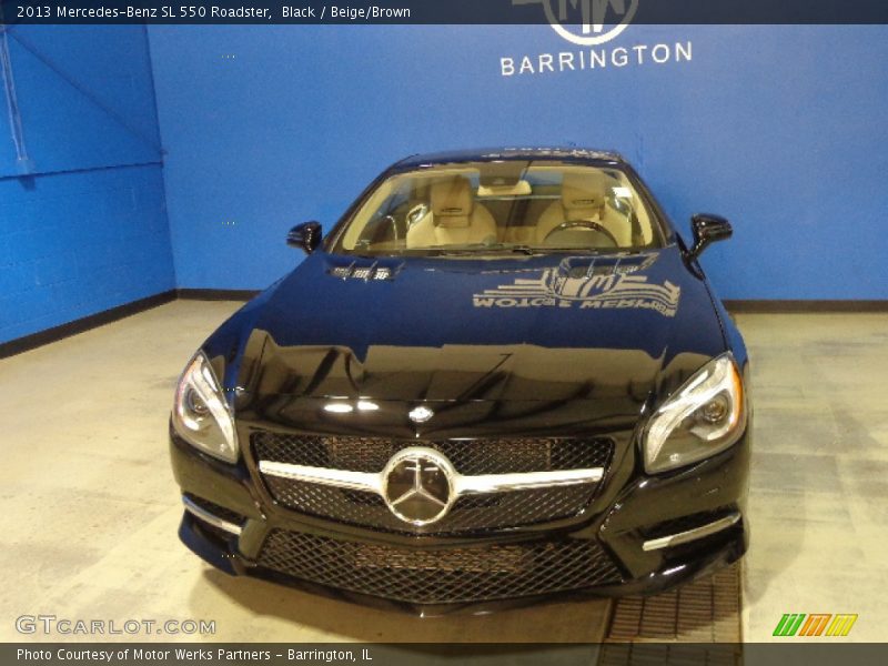 Black / Beige/Brown 2013 Mercedes-Benz SL 550 Roadster