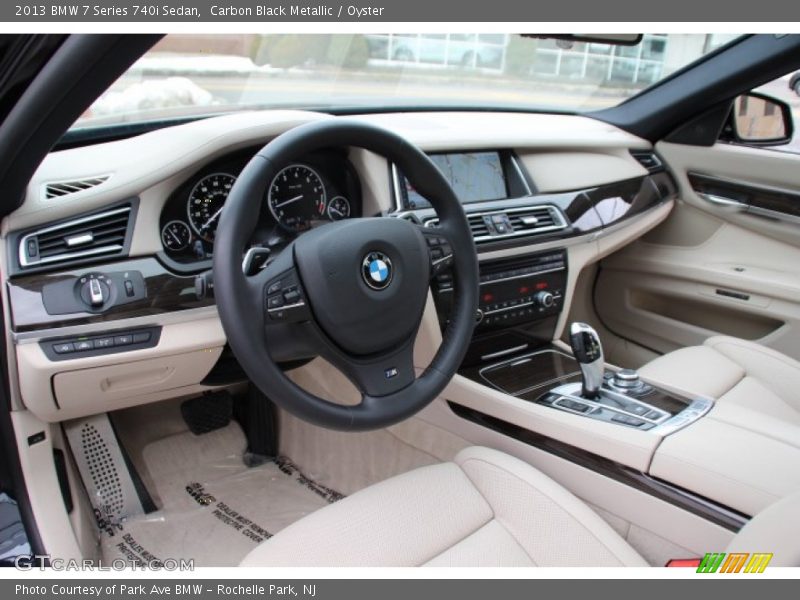 Oyster Interior - 2013 7 Series 740i Sedan 
