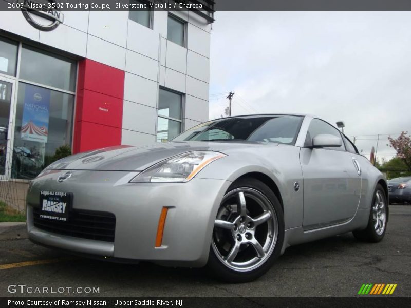 Silverstone Metallic / Charcoal 2005 Nissan 350Z Touring Coupe
