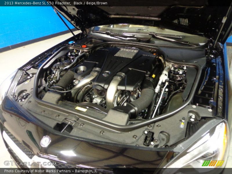 Black / Beige/Brown 2013 Mercedes-Benz SL 550 Roadster