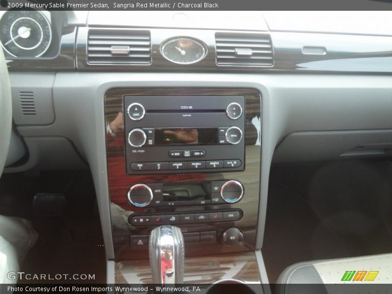 Sangria Red Metallic / Charcoal Black 2009 Mercury Sable Premier Sedan