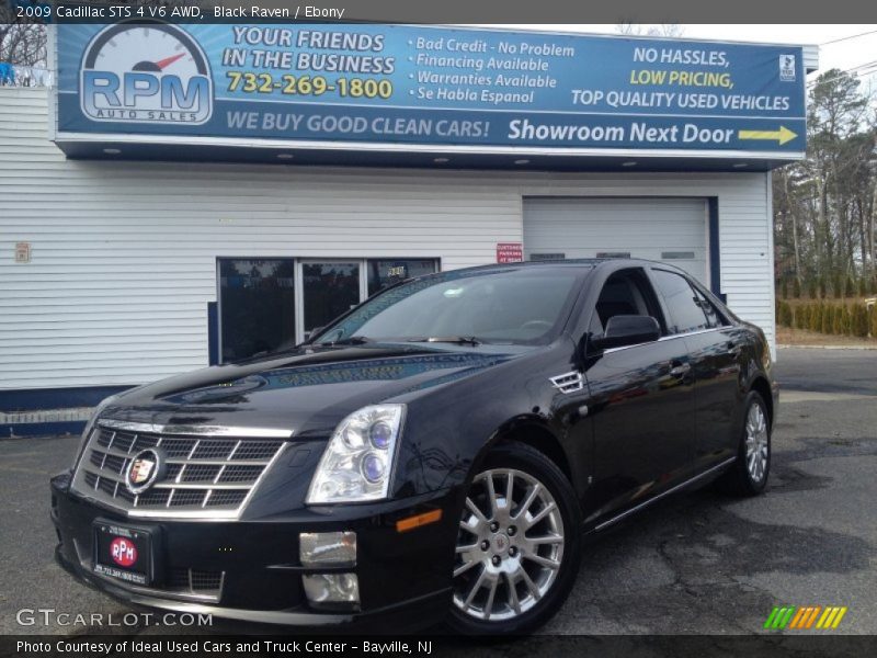 Black Raven / Ebony 2009 Cadillac STS 4 V6 AWD