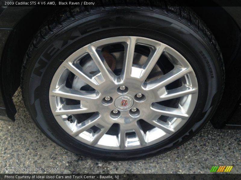 Black Raven / Ebony 2009 Cadillac STS 4 V6 AWD