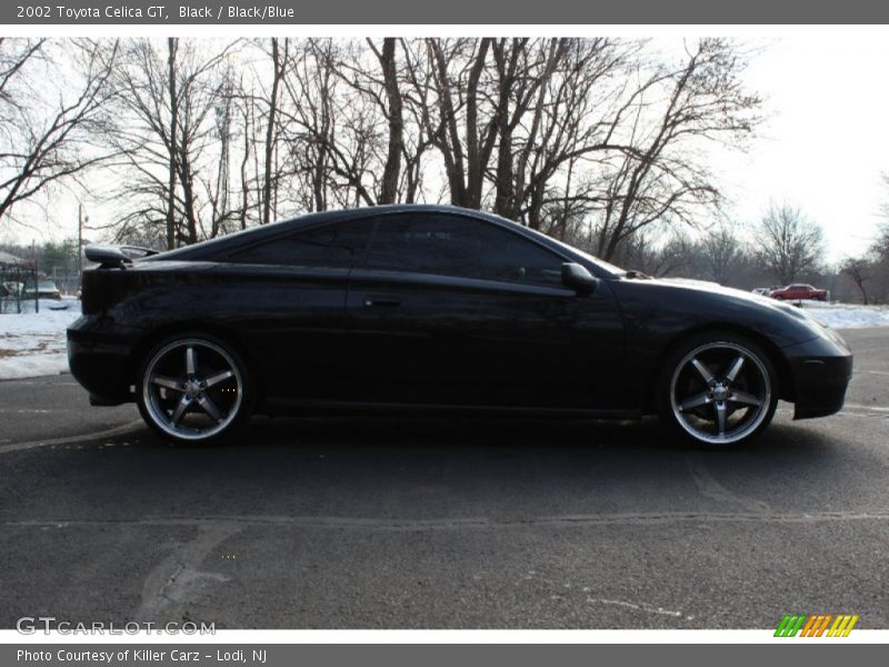 Black / Black/Blue 2002 Toyota Celica GT