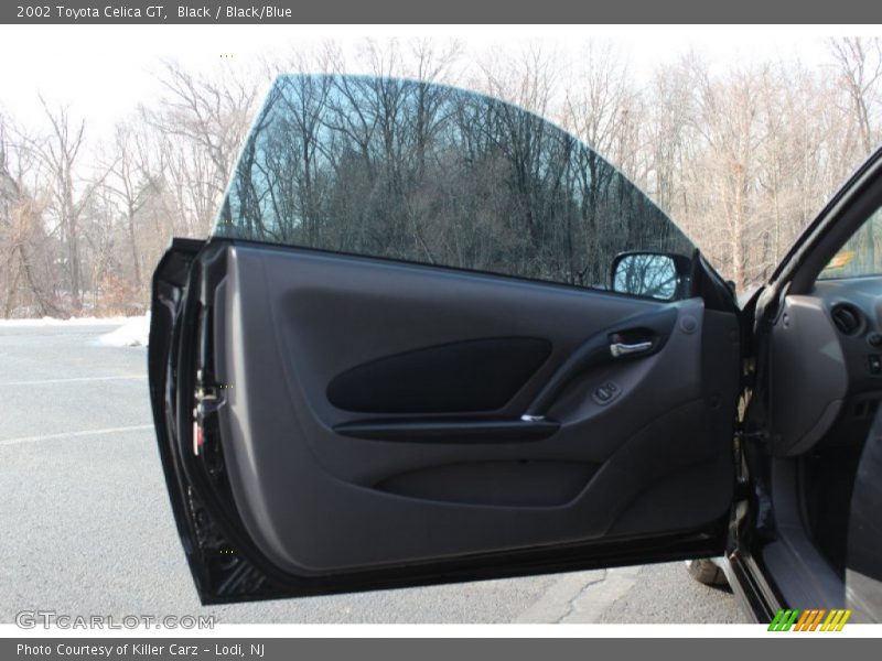 Black / Black/Blue 2002 Toyota Celica GT