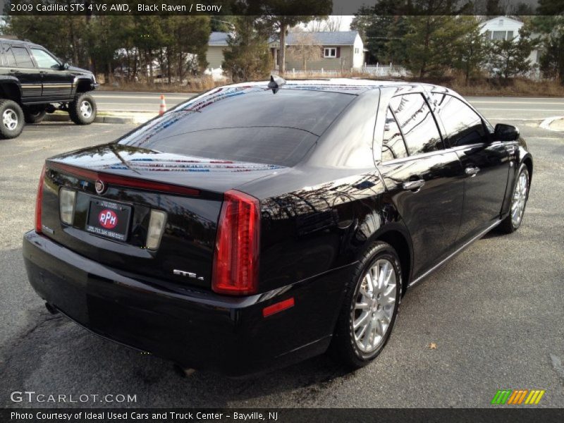 Black Raven / Ebony 2009 Cadillac STS 4 V6 AWD