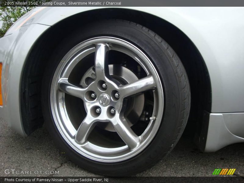 Silverstone Metallic / Charcoal 2005 Nissan 350Z Touring Coupe