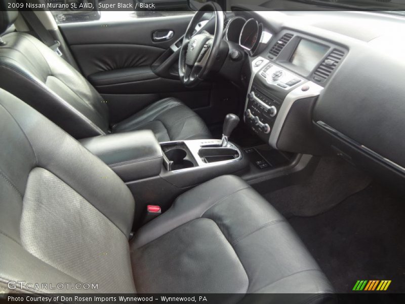 Super Black / Black 2009 Nissan Murano SL AWD