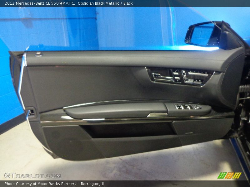 Obsidian Black Metallic / Black 2012 Mercedes-Benz CL 550 4MATIC