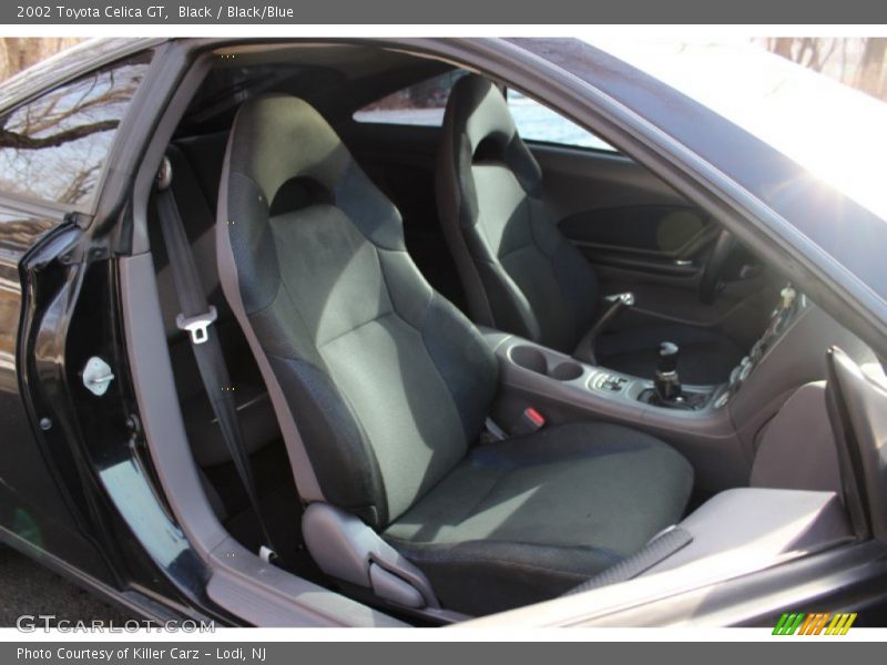 Black / Black/Blue 2002 Toyota Celica GT