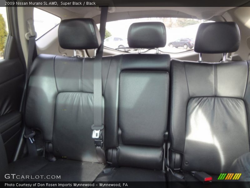 Super Black / Black 2009 Nissan Murano SL AWD