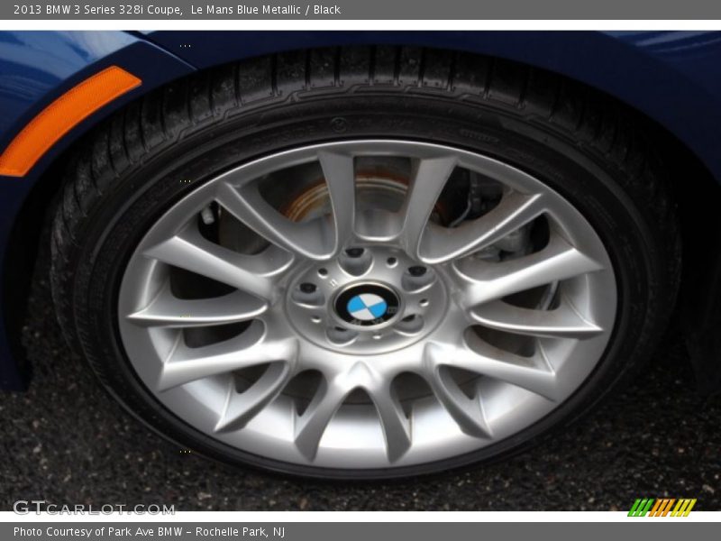 Le Mans Blue Metallic / Black 2013 BMW 3 Series 328i Coupe