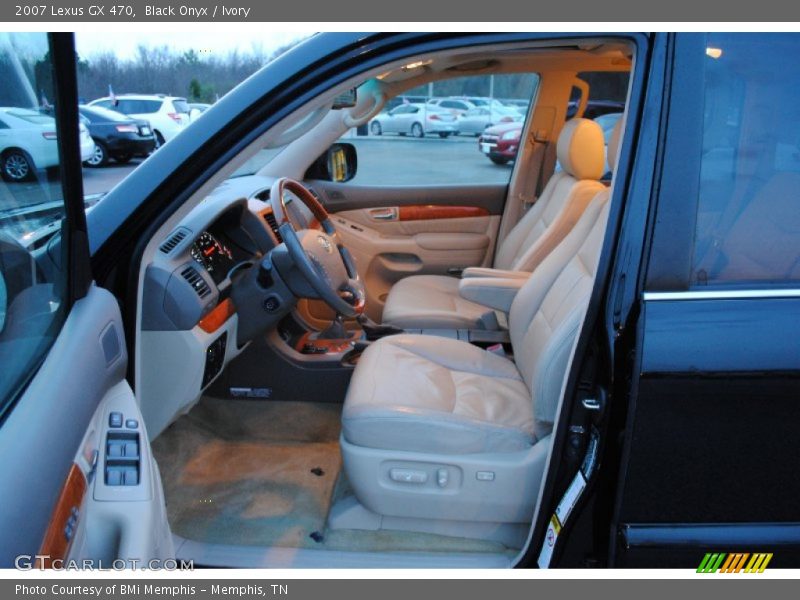 Black Onyx / Ivory 2007 Lexus GX 470