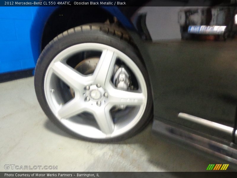 Obsidian Black Metallic / Black 2012 Mercedes-Benz CL 550 4MATIC