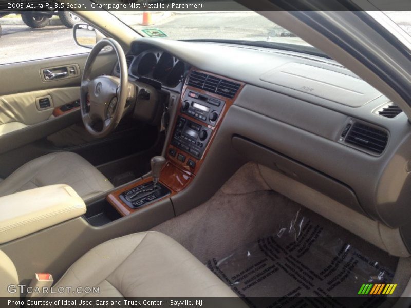 Dashboard of 2003 RL 3.5 Sedan