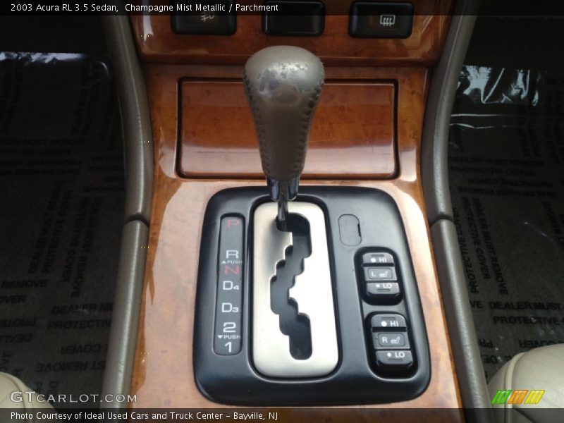  2003 RL 3.5 Sedan 4 Speed Automatic Shifter