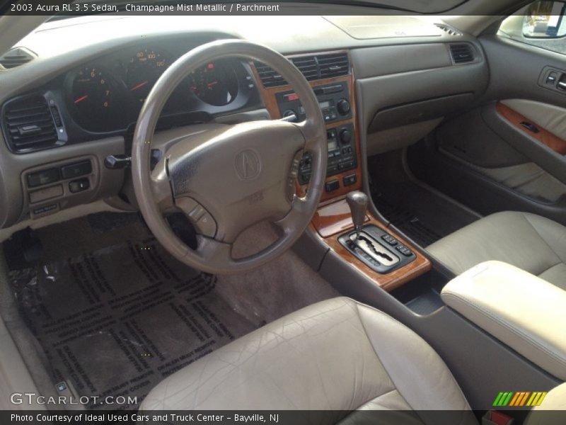 Parchment Interior - 2003 RL 3.5 Sedan 
