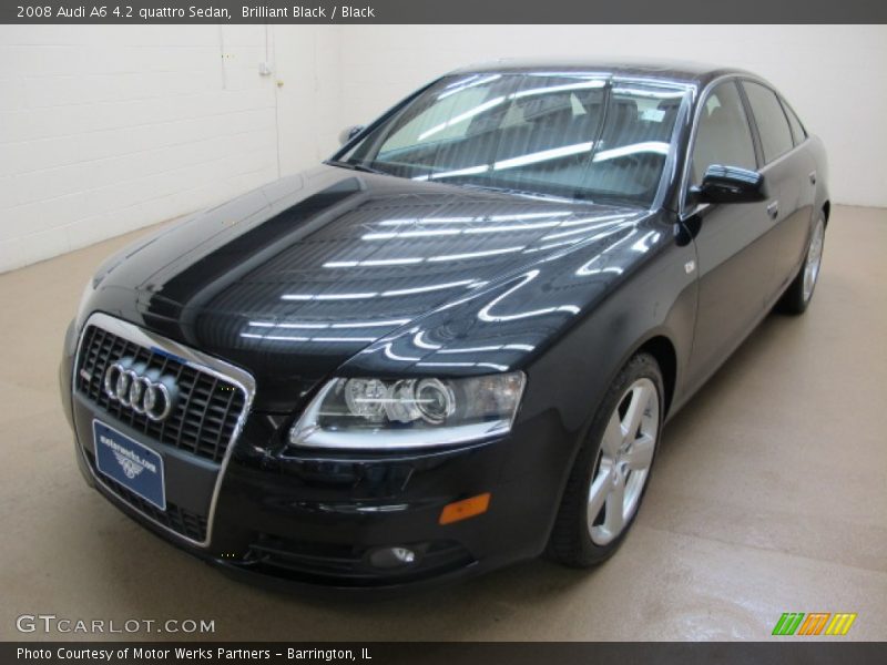 Brilliant Black / Black 2008 Audi A6 4.2 quattro Sedan