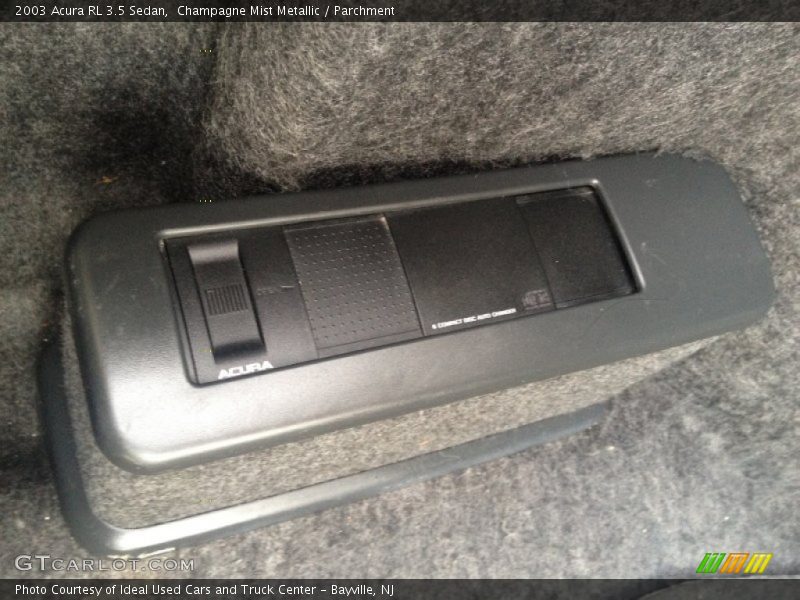 Champagne Mist Metallic / Parchment 2003 Acura RL 3.5 Sedan