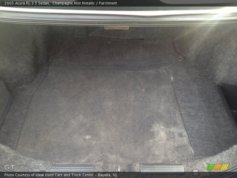  2003 RL 3.5 Sedan Trunk