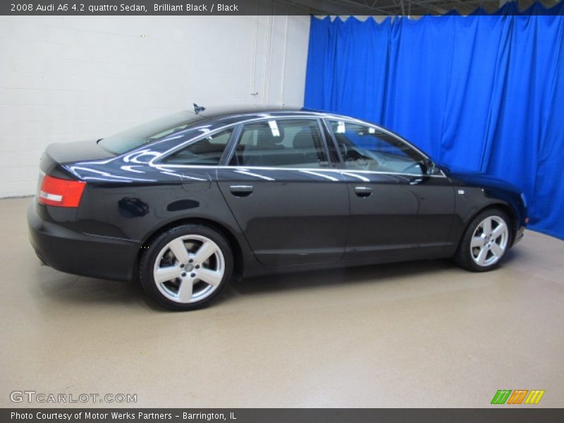 Brilliant Black / Black 2008 Audi A6 4.2 quattro Sedan