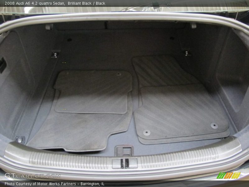 Brilliant Black / Black 2008 Audi A6 4.2 quattro Sedan