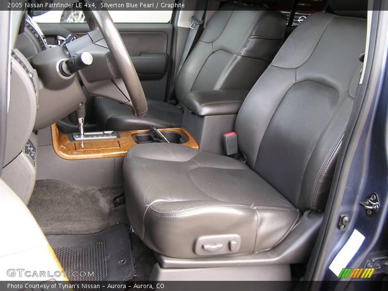 Silverton Blue Pearl / Graphite 2005 Nissan Pathfinder LE 4x4