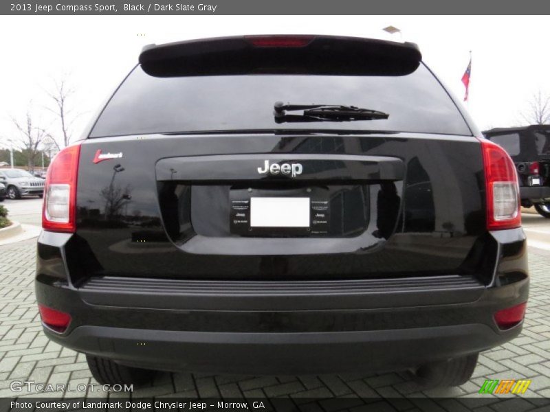 Black / Dark Slate Gray 2013 Jeep Compass Sport