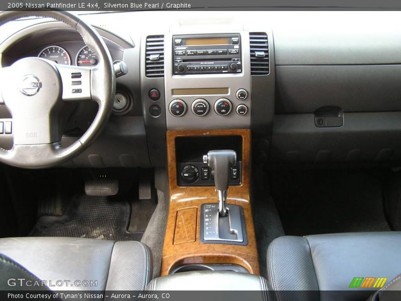 Silverton Blue Pearl / Graphite 2005 Nissan Pathfinder LE 4x4