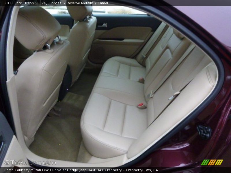 Bordeaux Reserve Metallic / Camel 2012 Ford Fusion SEL V6
