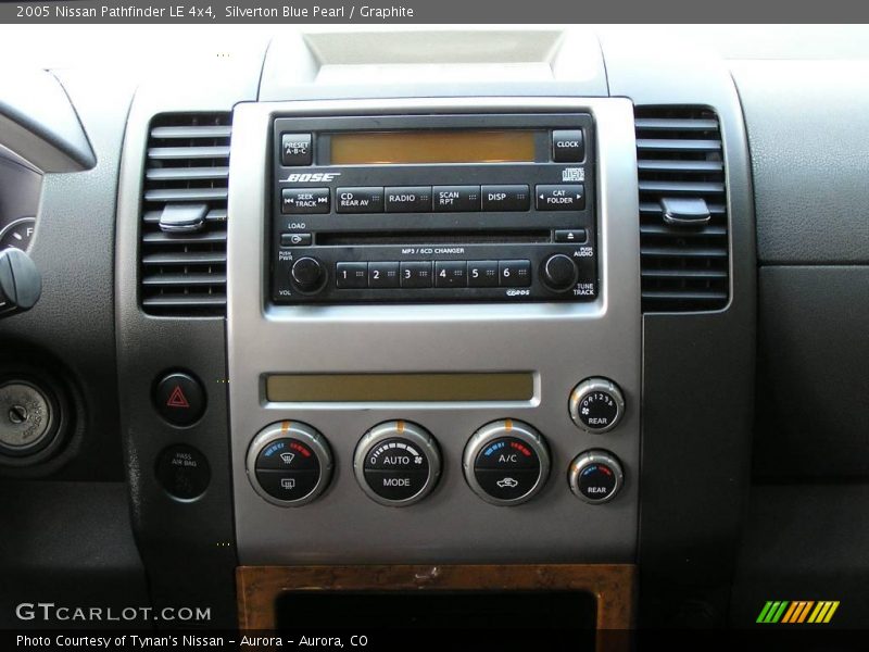 Silverton Blue Pearl / Graphite 2005 Nissan Pathfinder LE 4x4