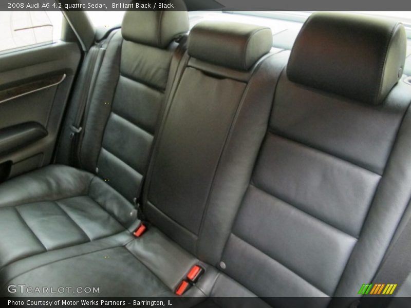 Brilliant Black / Black 2008 Audi A6 4.2 quattro Sedan