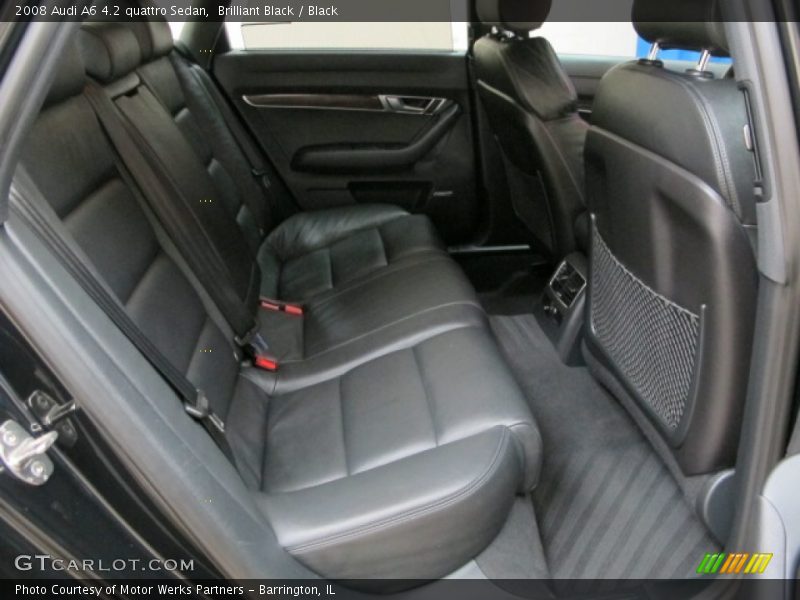 Brilliant Black / Black 2008 Audi A6 4.2 quattro Sedan
